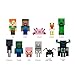 Classic Minecraft Blind Bag 3 Pack Set for Boys - Party Favors Bundle Includes 3 Mystery Foam Bag Clips Plus Stickers, More | Minecraft Mystery Bags for Kids