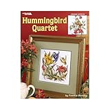 LEISURE ARTS Hummingbird Quartet Cross Stitch Book – Beautiful Cross Stitch Patterns for Stunning Hummingbird Designs. Perfect for Stitchers of All Levels