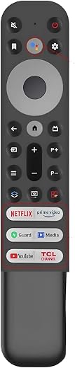SV Remote Control Compatible with TCL 81.28 cm 32 inch HD Smart TV, S615 32S615 (Please Match The Image with Your Old Remo...