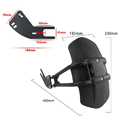 Garde-boue moto antichoc pour Kawasaki Versys 650 et Z900