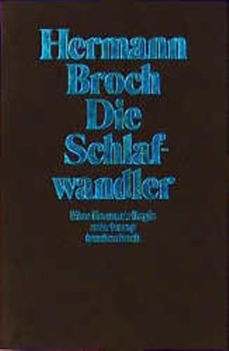Die Schlafwandler : eine Romantrilogie [German] 3518390864 Book Cover