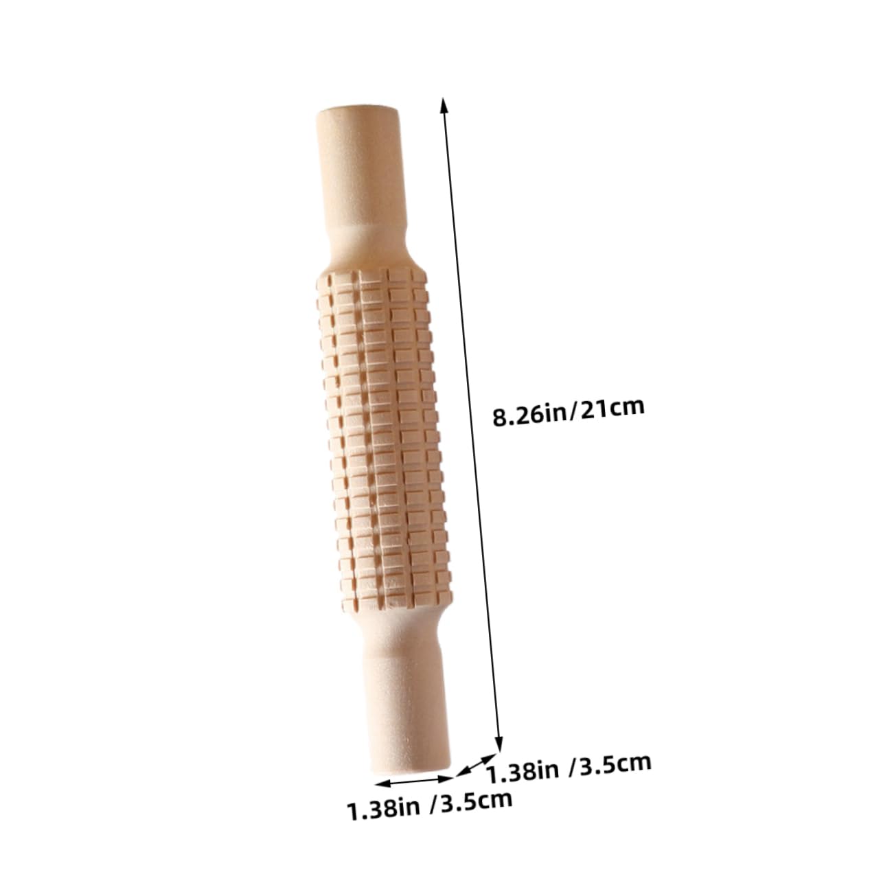 4piezas Rodillos De Textura Para Arcilla Rodillo De Madera Herramientas De Arcilla Multifuncional