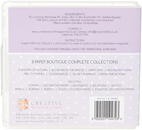 The Paper Boutique The Paper Pantry, Mix Colours, USB Vol 4