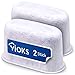 VIOKS Lot de 2 filtres à eau de rechange pour machine à café DeLonghi 7313285779 - Filtre à charbon actif - Détartrant pour machine à café BCO410 BCO420