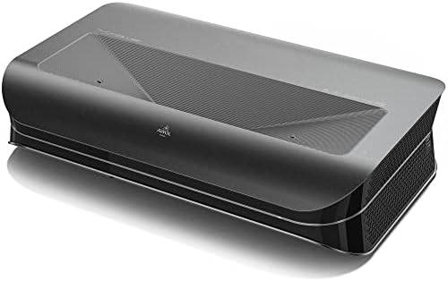 AWOL VISION LTV-2500 4K UHD Ultra Short Throw Triple Laser Projector, 150", 3D, 2600 Peak Lumen, HDR10+ with Dolby Atmos, UST Laser TV Projector Without Color Wheel (Fire TV Stick 4K Max Included)