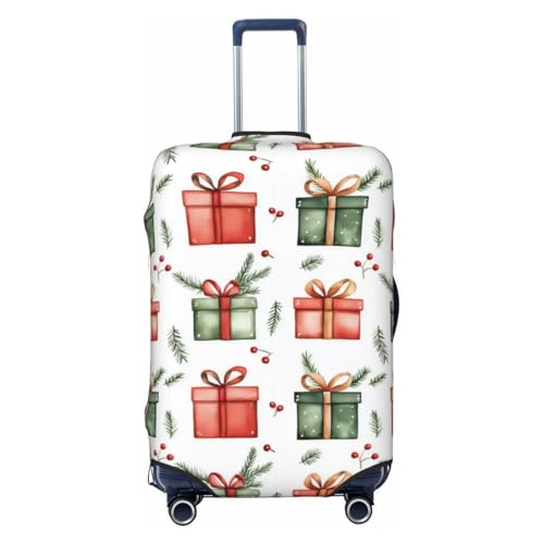 Christmas Gift Luggage Cover Protector Elastic Washable Anti-Scratch Suitcase Covers With Zipper Closure For Luggage 18-32 Inch Large