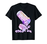 Happy Pills Pastel Goth Kawai Skull T-Shirt