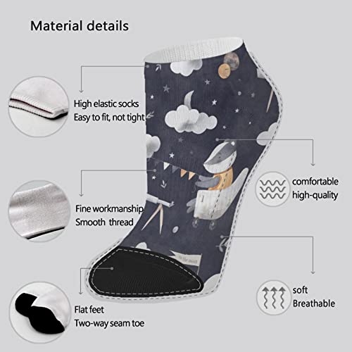 Travels Mens Athletic Socks Cotton For Mens Sock Low Cut Sock Trendy Pack Ankle Sock Men #TOP5