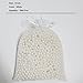 AiFanS Pearl Beads - 1800 Pieces of 8mm White Faux Pearl Beads for Jewelry Making, Vase Filler, and DIY Crafts