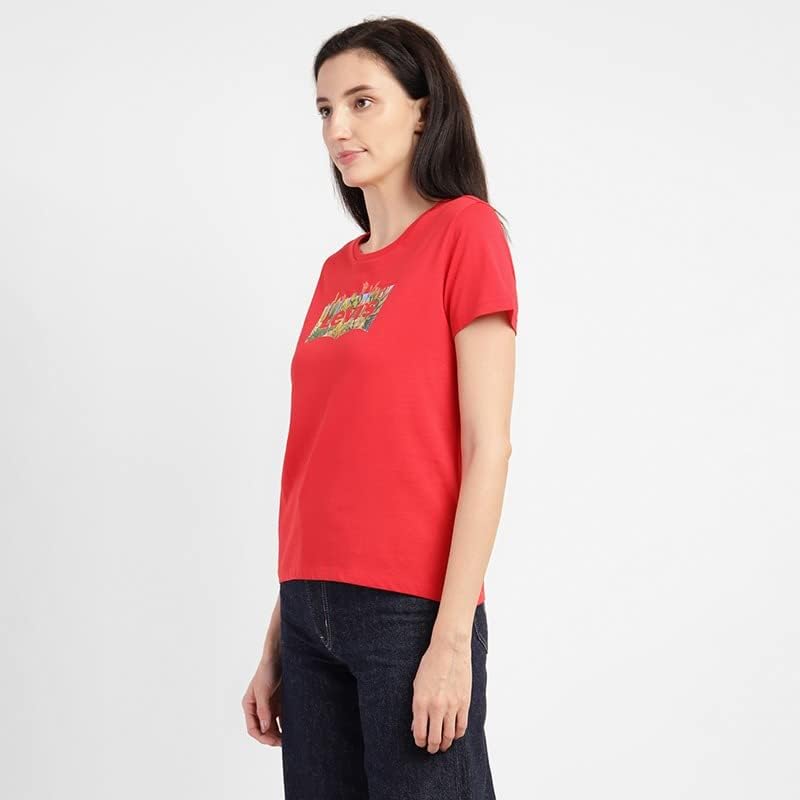 Image of Levi's Women's Brand Logo Crew Neck T-Shirt