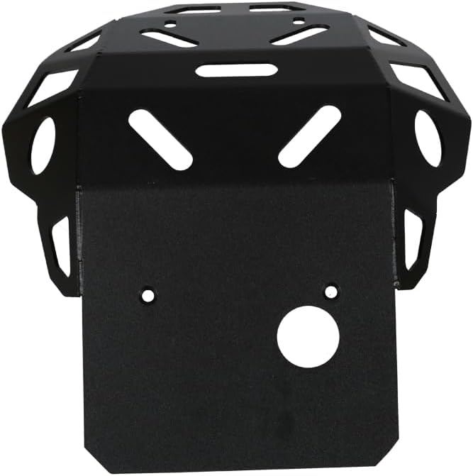 WR250R Skid Plate Compatible with YAMAHA WR250X WR250r 2008-2020 Aluminum Front SkidPlate Lower Engine Under Mud Guard Cover Protector (Black)