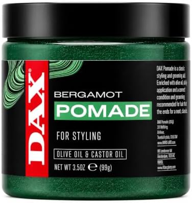 DAX Pomade, Hair Styling, Conditioning, Moisture, & Strength, 3.5 Oz, 1 Pk