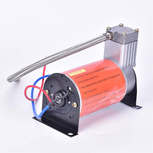 150Db, 4 Trumpet Loud Train Horns Kit For 150 Psi 12V Air Compressor 1.59 Gallon For Trucks, Cars, Van Boats Super Loud Air Horn(6L, Black) #TOP5