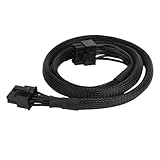 Installation facile : connectez simplement l'extrémité 8 broches au bloc d'alimentation et l'extrémité 6+2 broches au GPU pour une configuration rapide. La longueur de 70 cm offre une flexibilité pour le routage, aidant ainsi à garder votre PC propre et organisé.