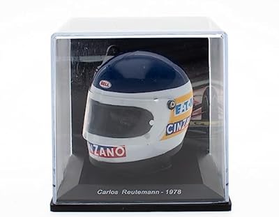 OPO 10 - Casco de Fórmula 1 Compatible con Ferrari F1: Carlos Reutemann 1978 - Escala 1/5 - CAS24 | Ya disponible en tu tienda friki favorita! En mundofriki.es!