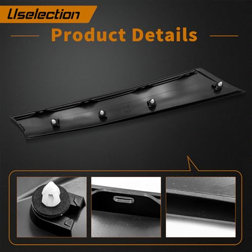 Windshield Post Trim A-Pillar(Right Driver Side) Molding Cover Compatible with Mini Cooper R55 R56 R57 2007-2015 Windshield Side Molding Replaces 51137272584 by Uselection - Image 4