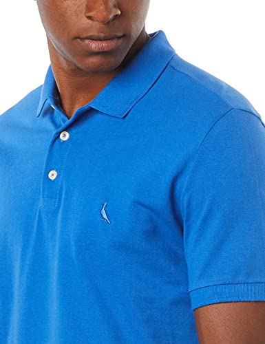 Reserva Piquet Classica Camiseta Polo, Masculino, Azul (Royal), P