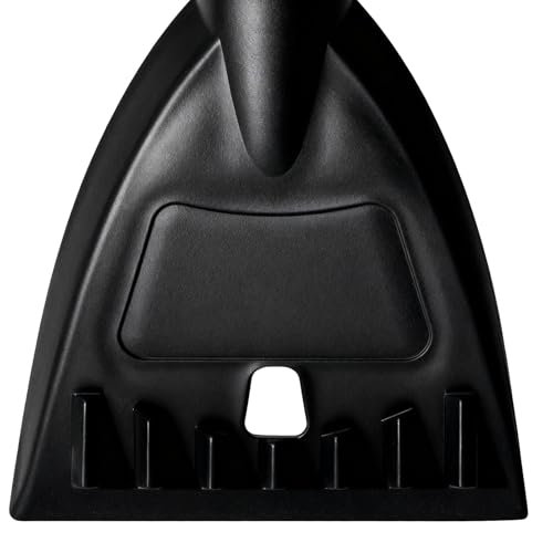 Gwtdtoad Łopata do śniegu do samochodu | Ergonomiczne przenośne akcesoria samochodowe z silikonowym uchwytem – skrobaczka do szyb przednich – do okien, samochodów ciężarowych, SUV-ów, dachów, zimowych