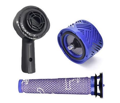 �_�C�\�� V6 DC58 DC59 DC61 DC62 DC74 �N���[�i�[�p�����p���[�^�[���A�J�o�[ �t�����g���A HEPA �t�B���^�[�p�[�c�AV6 ���[�^�[���A�J�o�[ HEPA �t�B���^�[�ϊ��L�b�g (Motor Rear Cover+Post Fil