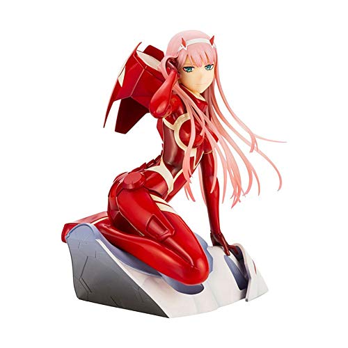 LHZHG Actionfigur, Vinyl PVC Dekoration Figur Sammlerstück Darling im FranXX Zero Two Darling im Frankis Figna Action Girl Image Figure (Größe: 6.3in) Cover