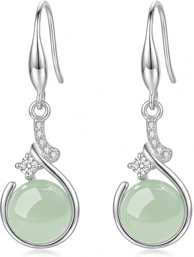 Sage Green Drop Earrings for Women Bridesmaid Jewelry Wedding Earrings