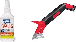 Motsenbocker’s Lift Off 41145 Caulk Remover and Allway CT31 3-in-1 Caulk Tool for Removal, Application and Smoothing