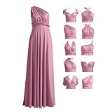 Multiway Bridesmaid Dresses, Infinity Wrap Dress, Maxi Long, Plus Size, Elegant Formal Wedding Guest Dress for Evening Prom Ball, Special Occasion