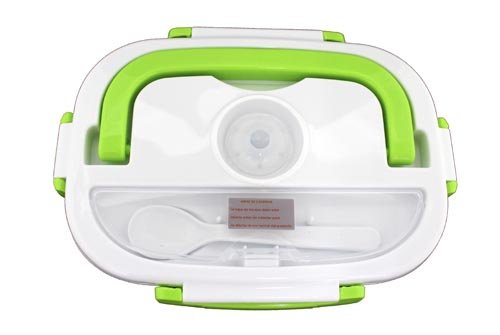Contenitore alimentare elettrico TH-ELB105, 1,05 l, verde, con contenitore per il tupper.