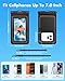 UNBREAKcable Floating Waterproof Phone Pouch 2 Pack, IPX8 Waterproof Phone Case Dry Bag Kayak/Beach/Cruise Travel Essentials, Water Proof Pouch for iPhone 17 16 15 Pro Max, Samsung S25 Ultra S24-7