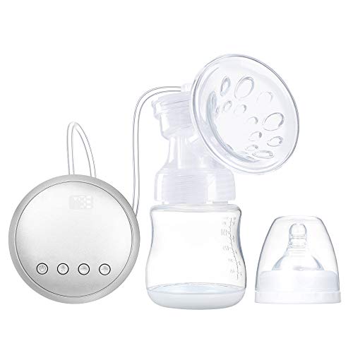 Duotar Bomba Tira Leite Elétrica Automática,Bomba de mama elétrica única portátil recarregável, segu