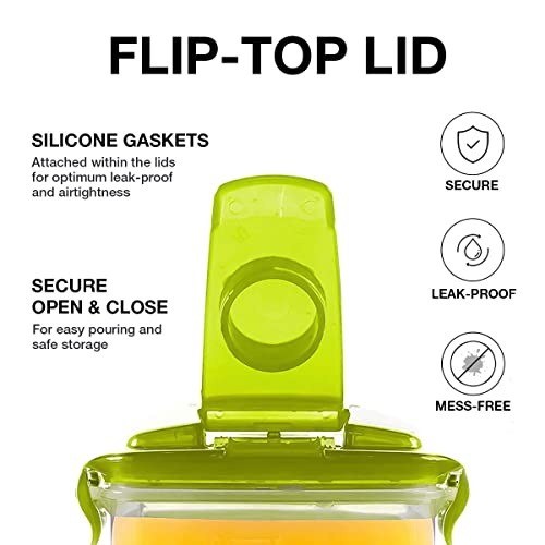 image for LocknLock Aqua Fridge Door Water Jug with Handle BPA Free Plastic Pitc