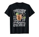 Bartenders and cocktails aficionado Moscow Mule Type Tee