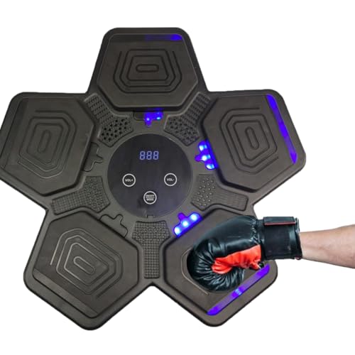 Maquina De Boxe Saco Pancada Soco Interativo Bluetooth 5 Modos