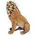 Design Toscano King of Beasts Lion Indoor/Outdoor Garden Statue, 13 Inches Wide, 21 Inches Deep, 27 Inches High, Handcast Polyresin, Full Color Finish