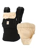 ergobaby original sport baby carrier  Ergobaby 3 Position Original Bundle Of Joy with Easy Snug Infant Insert - Black/Camel
