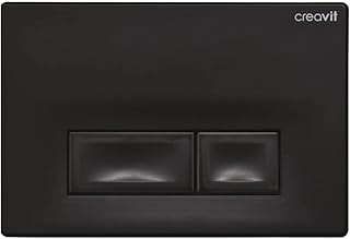 Creavit Ore - Acondicionador para inodoro (2 cantidades), color negro mate