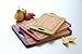 Neoflam Flutto 15 Bamboo Cutting Board with Non-Slip Edges and Drip Groove, Purple by Neoflam
