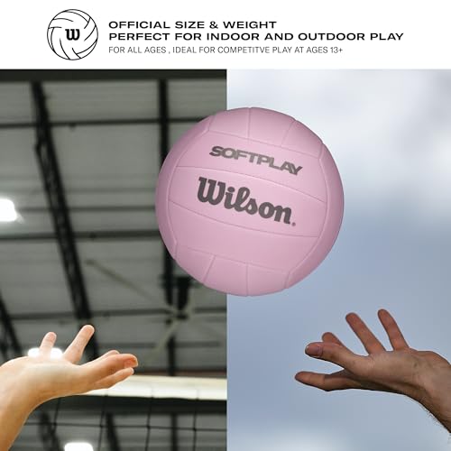 Wilson Soft Play Volleyball - Official Size, Pink by WILSON - Image 6