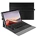 Fintie Case for Microsoft Surface Pro 6 / Pro 5 / Pro 4 / Pro 3 / Pro LTE - Multiple Angle Viewing Portfolio Business Cover, Compatible with Type Cover Keyboard (Vintage Black)