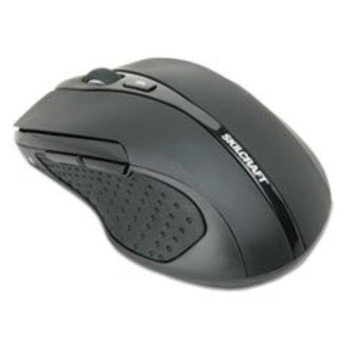 7025016518938 Optical Wireless Mouse, Six-Button, Black
