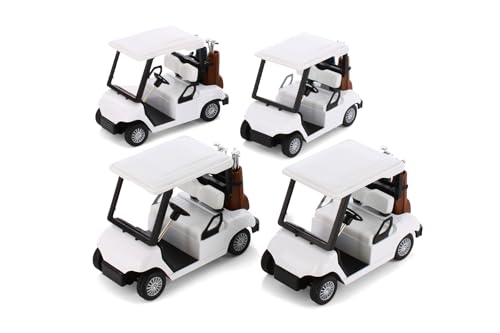 Box de 12 Carritos de Golf KiNSMART 4.5" Escala miniatura 2