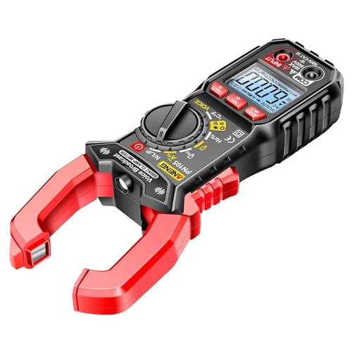Multímetro Digital Pinza PN105 Medidor de Corriente AC/DC 6000 Cuentas Voltaje Temperatura Capacitancia Resistencia Diodos, Negro miniatura 3