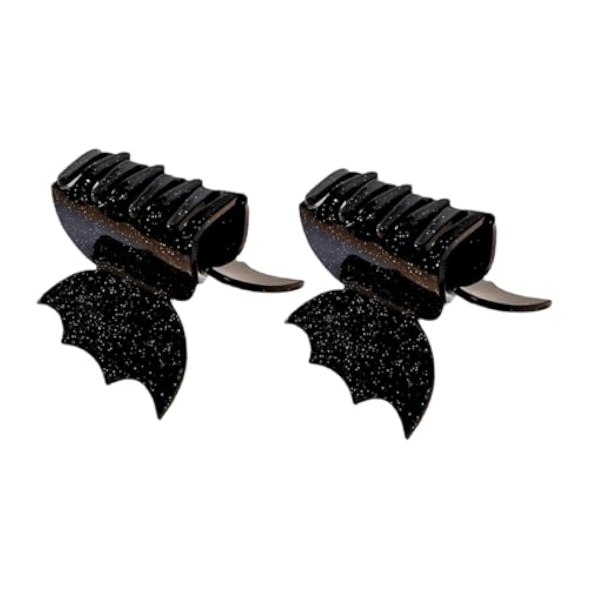 2pc Gothic Horror Hair Claw Clips Set for Makeup