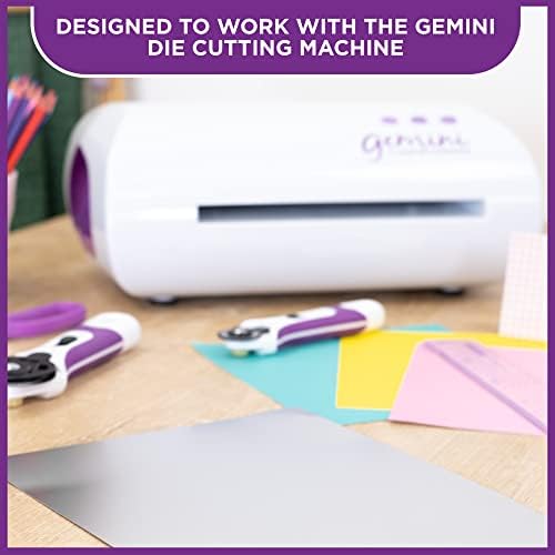Crafter's Companion Gemini Accessories-Metal Cutting Plate, Silver, 36 x 23.4 x 0.1 cm