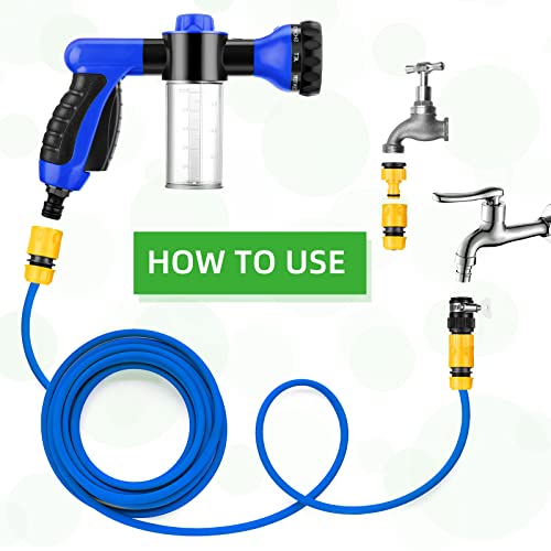 Conjunto de 6 ferramentas para banho de animais de estimação inclui dispensador de sabonete de bico