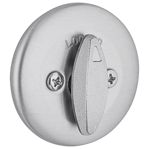 Kwikset 660 Deadbolt Deadbolt Lock, Satin Chrome Round Exterior Keyed Front Entry Door, Single Cylinder Dead Bolt by Kwikset - Image 2