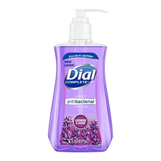 Dial Antibacterial Liquid Hand Soap, Lavender & Twilight Jasmine, 7.5 Fluid Ounces