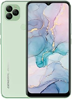 GENERAL MOBILE GM 22, SIM-Free & Unlocked Mobile Phones, 5000mAh 52MP Super Pixel Mode Triple Camera, 3GB+32GB/256GB, 6.52" inch, Face ID, Android Smartphone (Green)