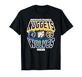 NBA Rivals Denver Nuggets VS. Minnesota Timberwolves T-Shirt