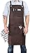 Armor Gear - Waxed Canvas Work Apron with Pockets is Rigid yet Durable, Tackle Projects in Comfort and Style; Water-Resistant Tool Aprons For Men or Women Cross-Back Straps Adjustable Sizes up to XXL